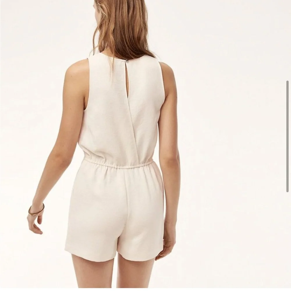 Aritzia Wilfred Rive Romper in Soft White - Picture 6 of 6